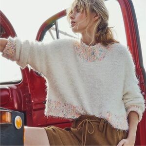 NWOT Free People Stardust Pullover, Small